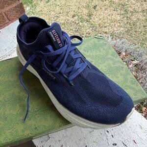 BROOKS Glycerin 21 Stealth Fit Running Athletic Blue Round Toe Shoes 9.5 41 M